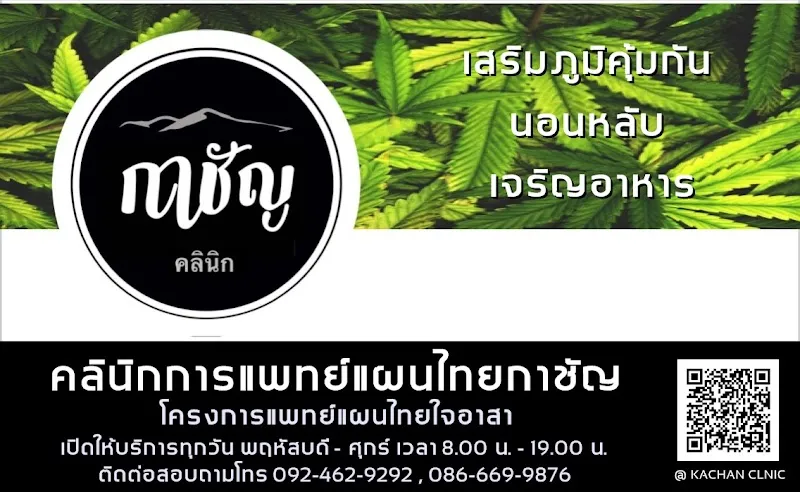 คลินิกการแพทย์แผนไทยกาชัญ(คลินิกกัญชา)
