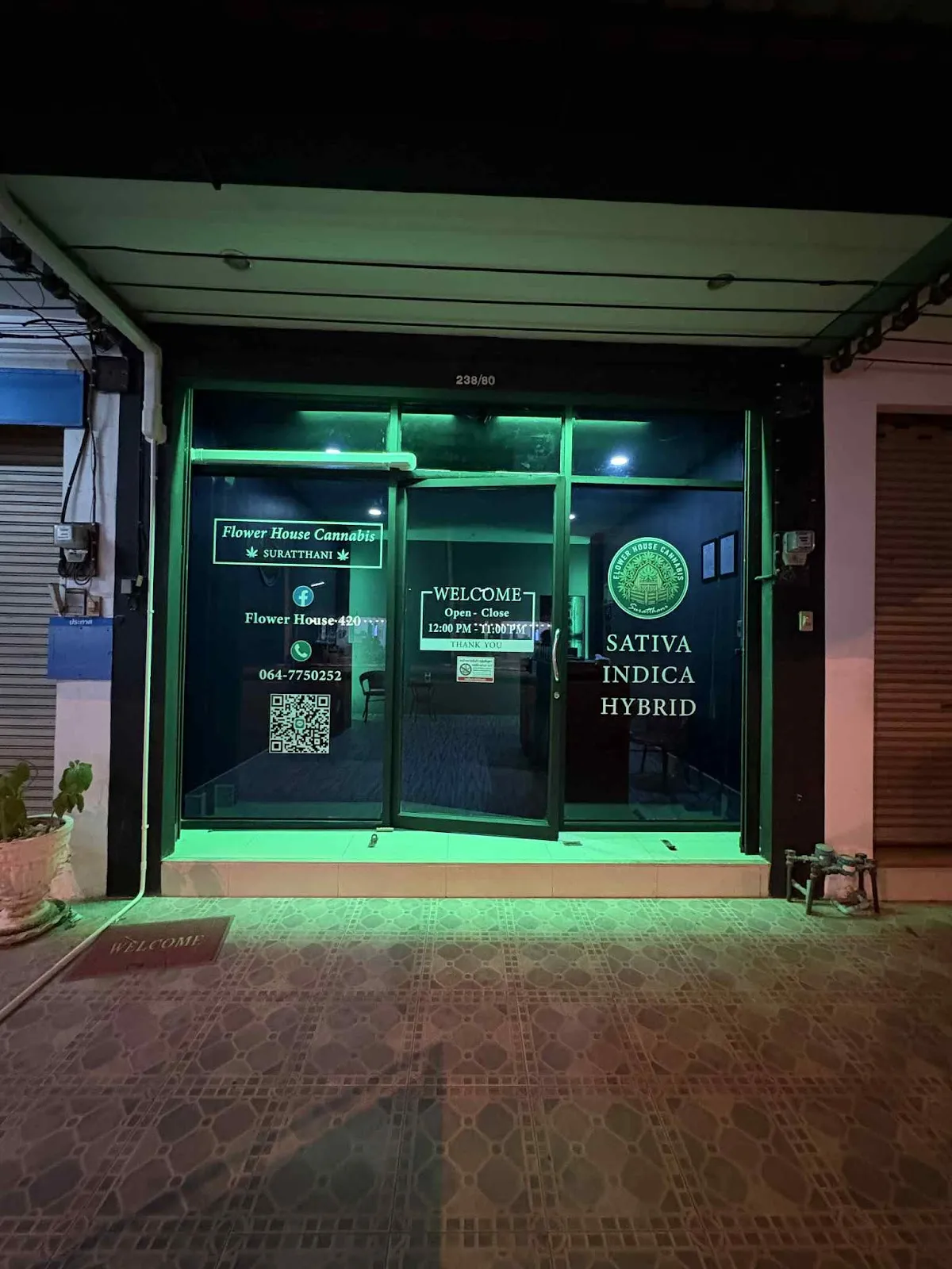 ร้านกัญชา Flower house cannabis @Suratthani