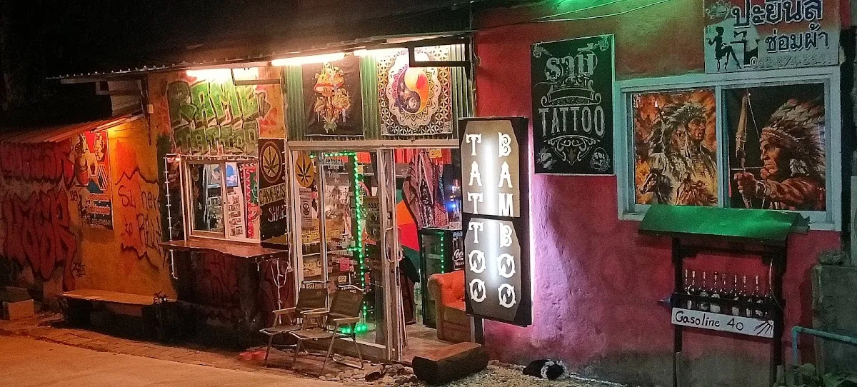Forget Me Not. Cannabis and Fabric Repair Shop (Koh Lanta weed shop)